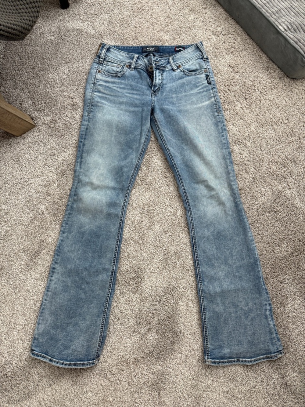 Silver Jeans Light Blue Flare Jeans